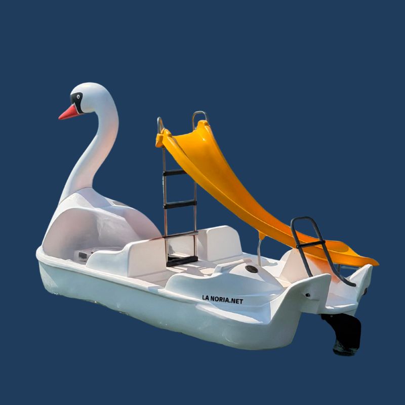Cigno Tretboot zum Verleih in Moniga del Garda am Gardasee