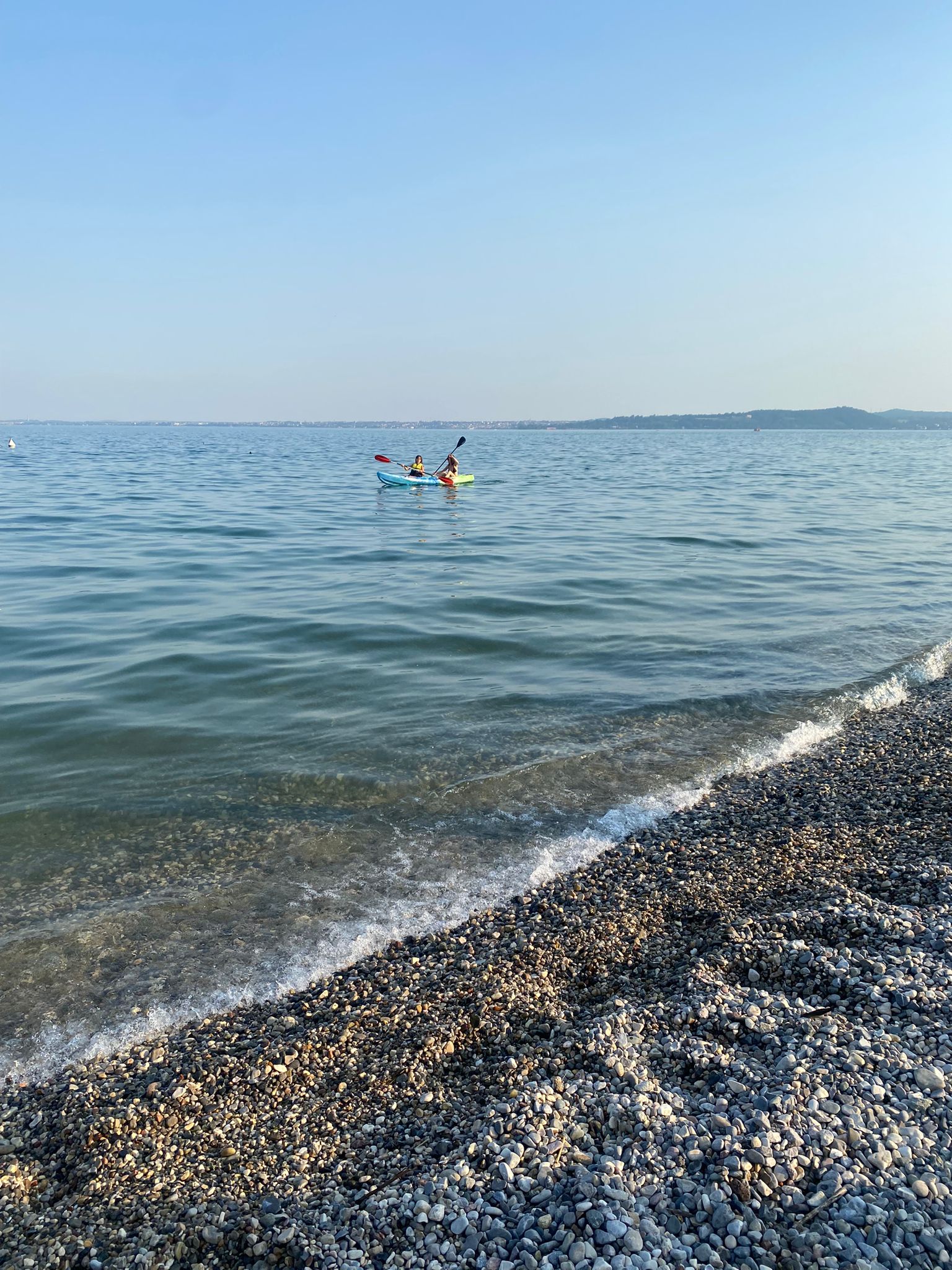 Spiaggia vista lago 2